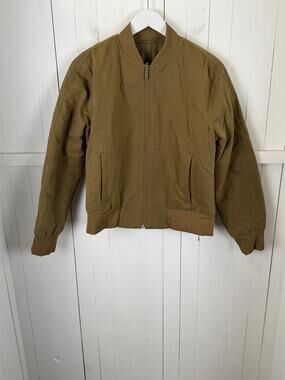 Lululemon Tan Polyester Activewear Jacket Size 8